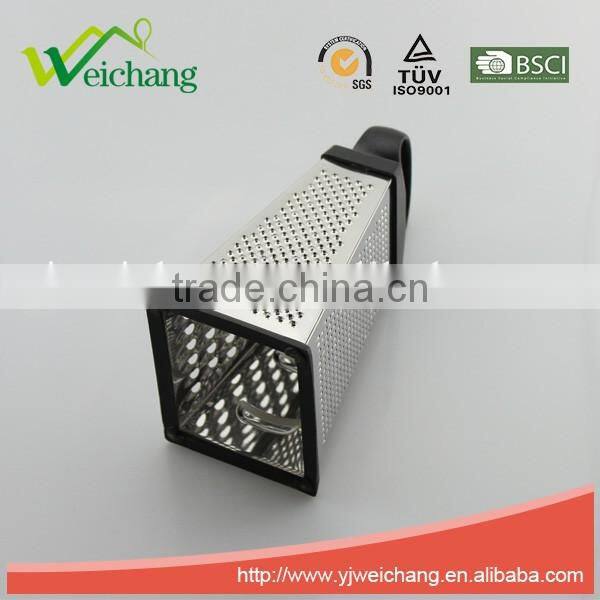 WCGT314 New products 4 sides electrolytic corrosion vegetable kitchen graters stainless steel grater