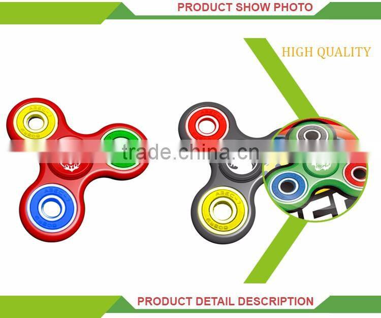 Best sale real color fingertip gyroscope toy bearing gear spinner