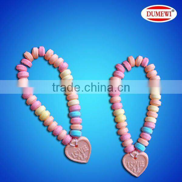 Long Compressed Tablet Candy Necklace