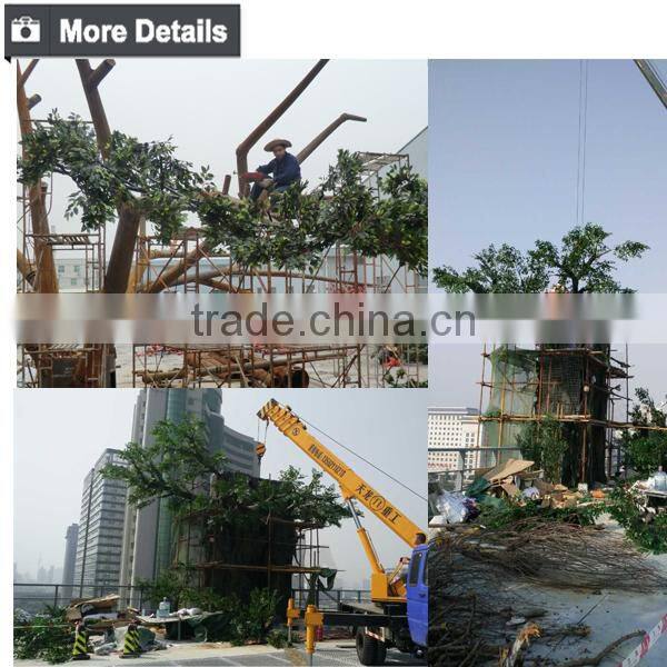 Natural look artificial banyan tree outdoor 20 meter high banyan ficus tree