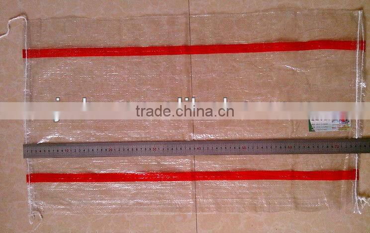 Turkey PP woven sacks, Leno mesh sacks, vegetables woven sacks