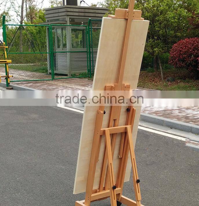 High quailty beech bracket/wooden painters' easels/wooden drawing stand for wholesale