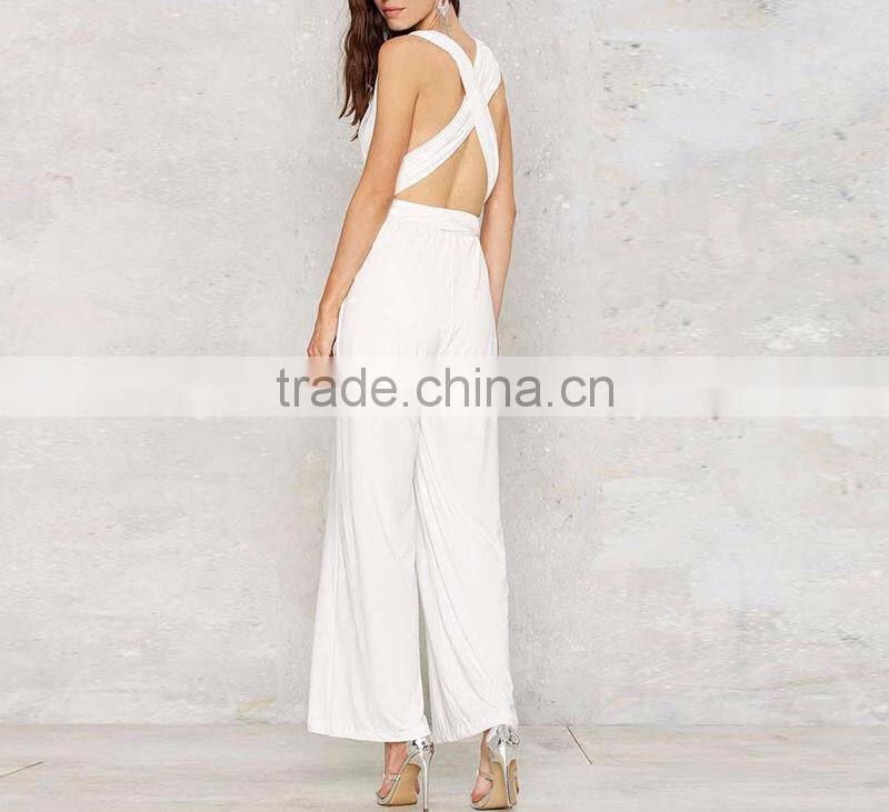 new in white casual elegant rompers jumpsuit