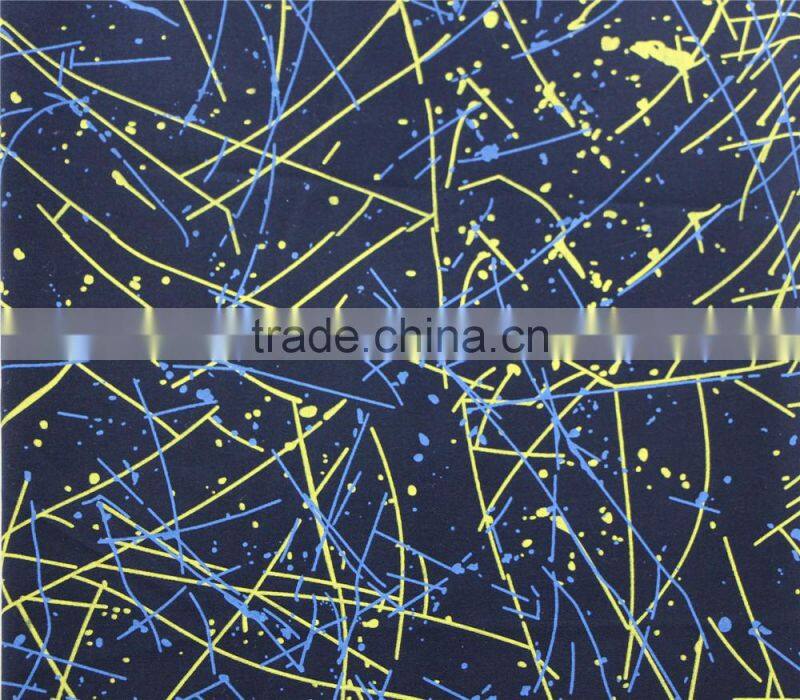 BLUE PAINT SPLASH FABRIC