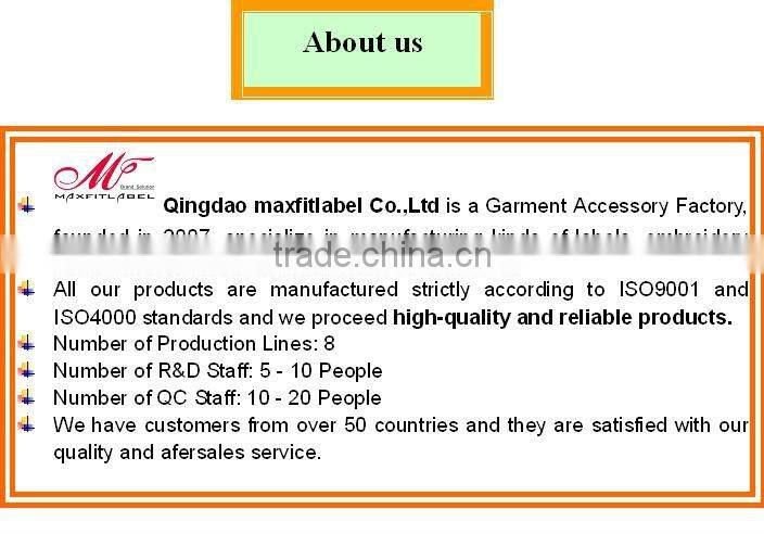 custom high quality pocket patch