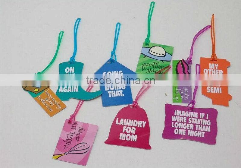 2017 custom high quality paper hang tags for clothing