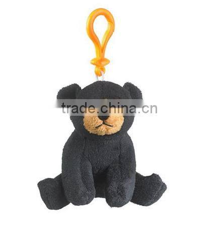 Cute fox plush custom stuffed baby animal keychain toys fox toy