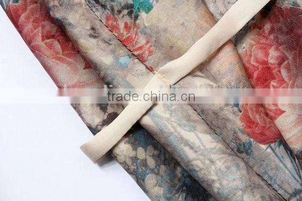 HD-D240 floral women short dress/OEM ladies dress/factory new design