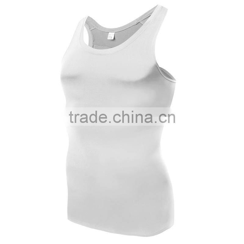 Nice wholesale sleeveless custom athletic tank tops man fitness