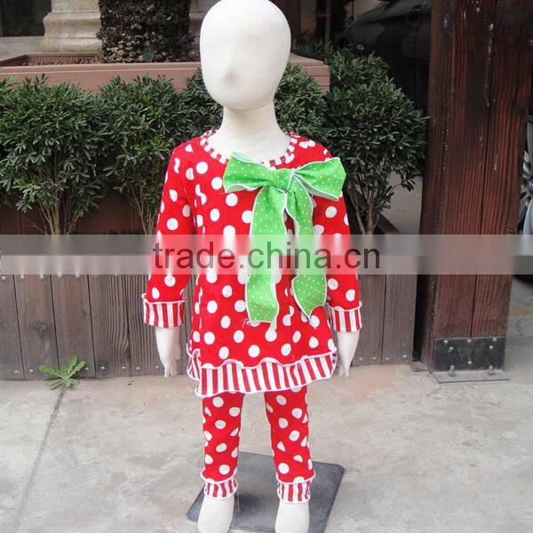 Wholesale christmas pajamas for children, baby christmas clothes