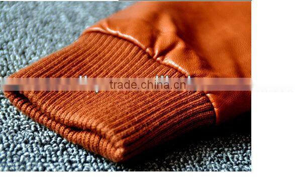 New style fashion children leather jackt