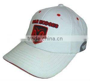 Sample free white baseball caps/mesh hat