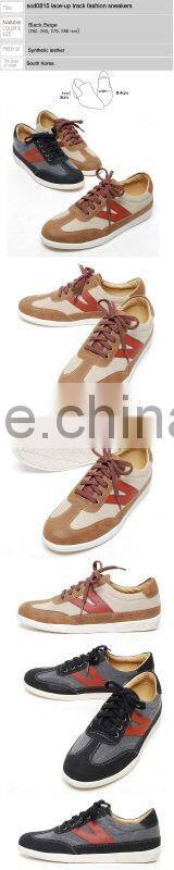scd0815 lace-up track fashion sneakers made in korea
