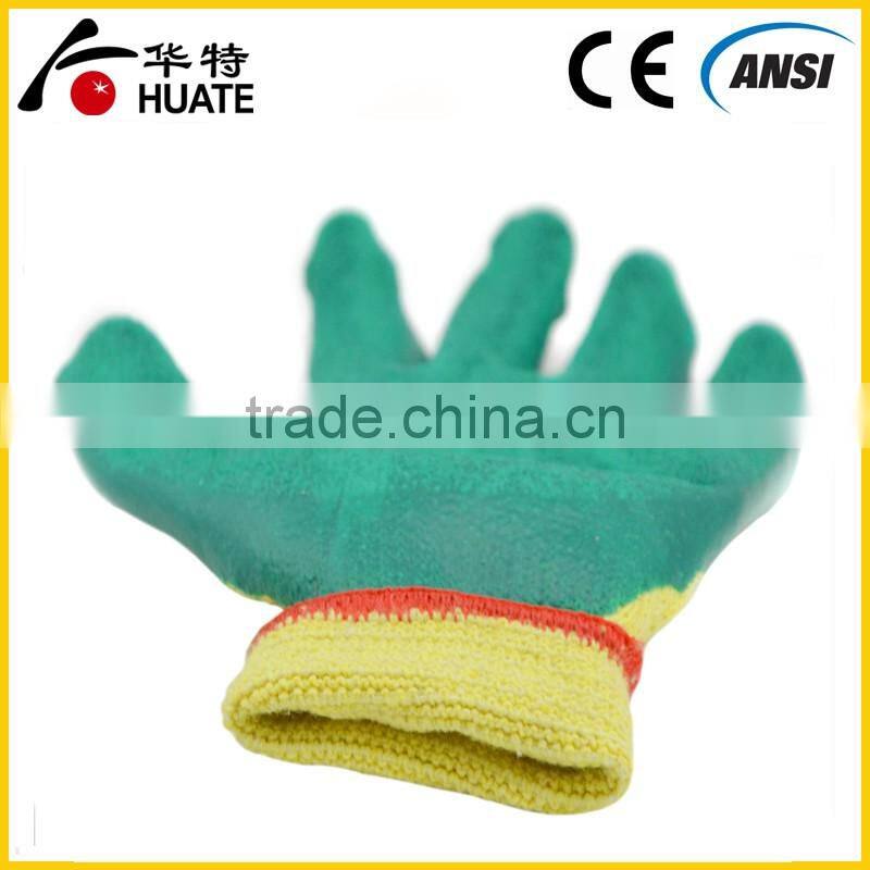 Graden use cotton latex coated gloves