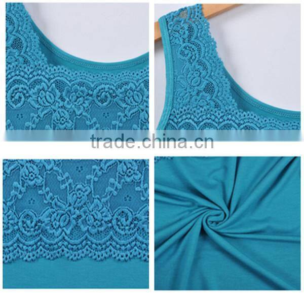 China factory 100%cotton womens tank top