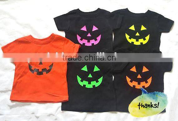 Halloween boutique clothing baby girl halloween outfit pumpkin romper baby romper
