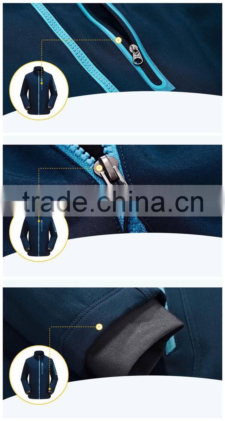 Breathable Running Jacket Customize Sportwear Running Clothing