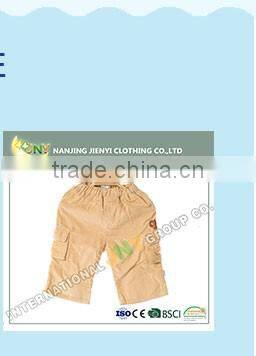 100% Cotton Black Children Harem Pants And Kids Short Pants