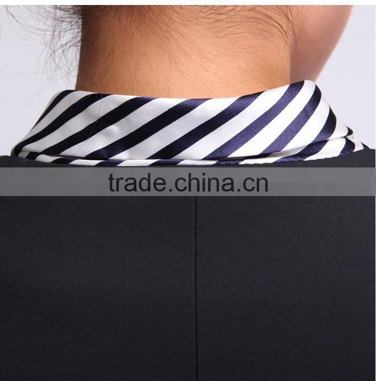 Juqian custom classic winter restaurant hotel manager uniform for front office desk