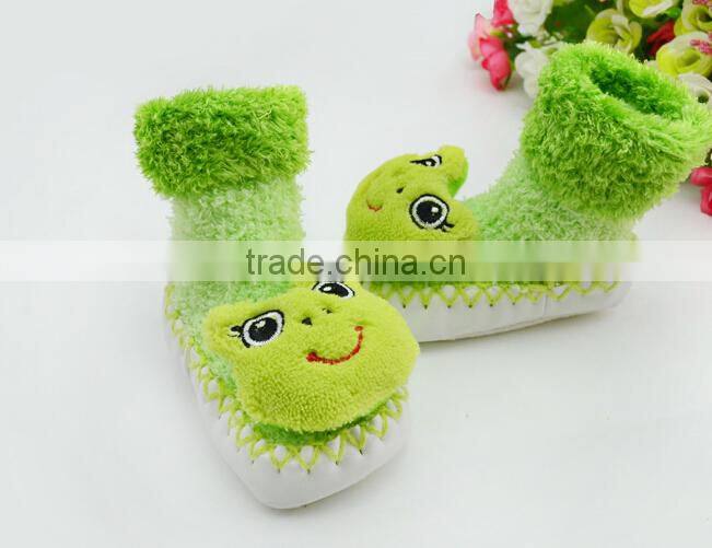 B80007C ,indoor winter slipper shoes/kids minion plush slippers and shoes/Kids Plush Indoor Slipper