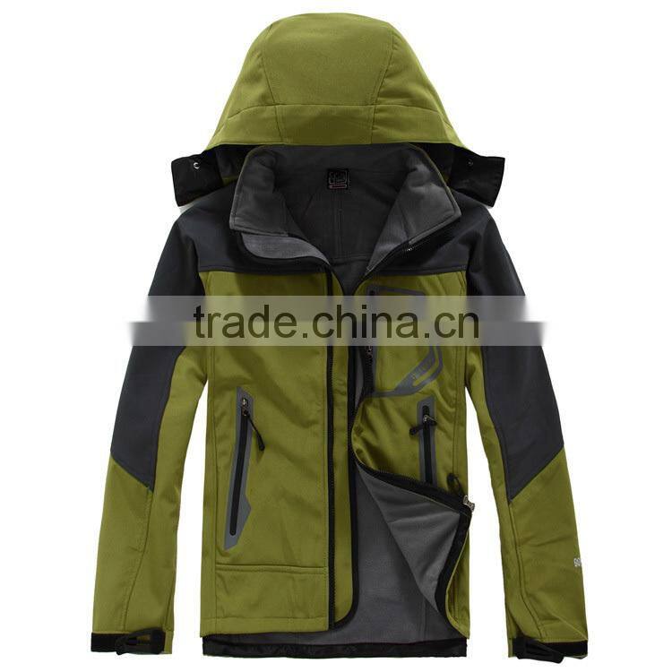 Hot China factory waterproof softshell jacket