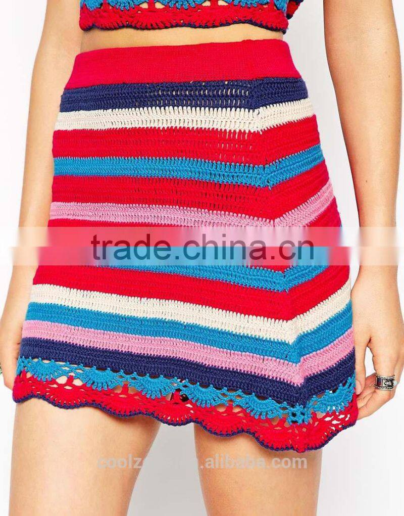 New arrival fashion very popular strips women umbrella skirt