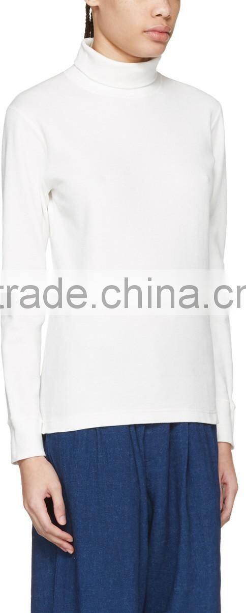 High Quality Long Sleeve Stretch Cotton Turtleneck Pullover Sweaters Women