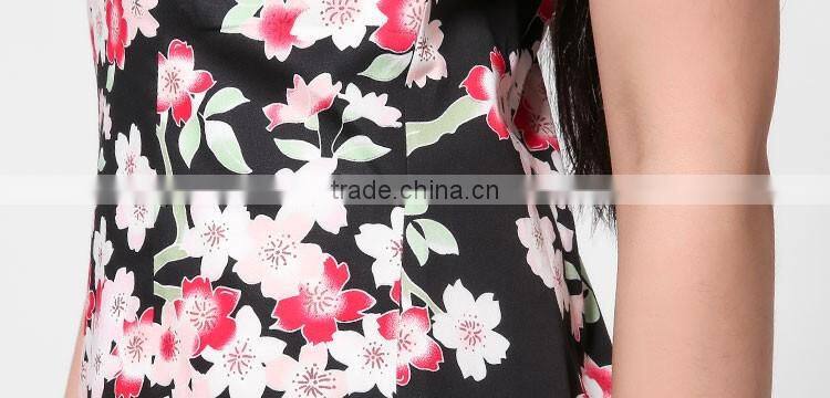 Fashion latest women dresses sexy summer bodycon printed one piece dress latest