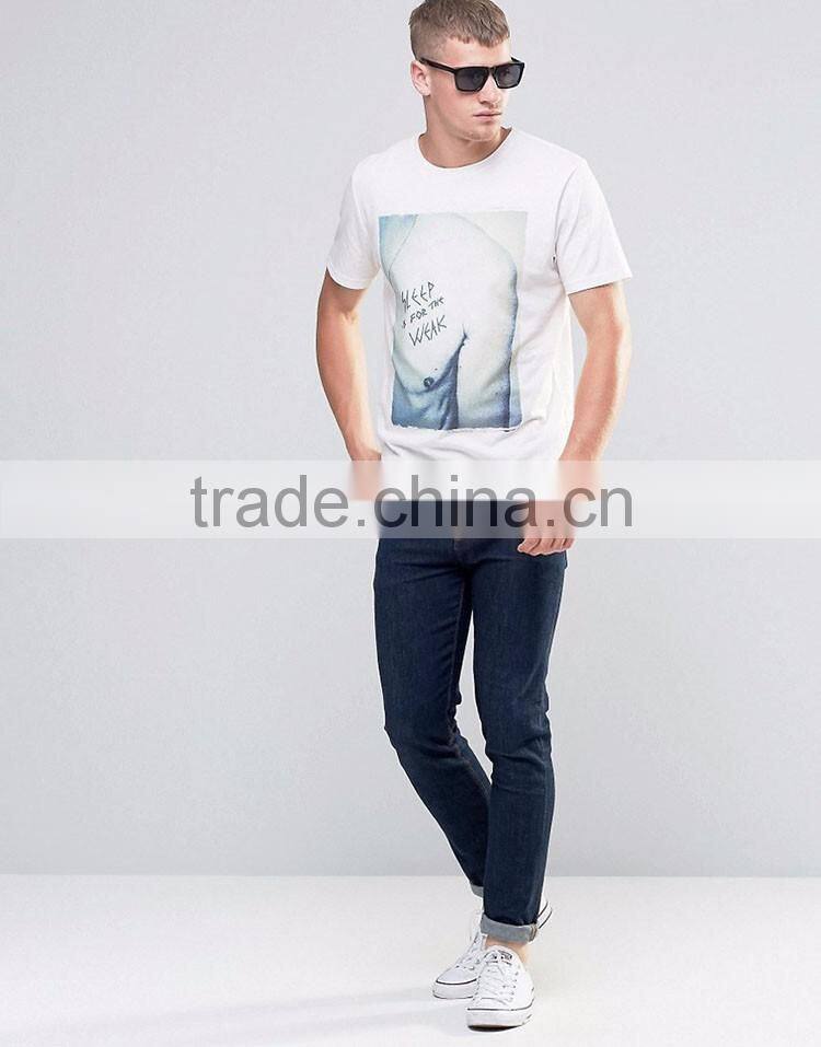 2017 Guangzhou Shandao Wholesaler 180g 95% Cotton 5% Polyester Summer Short Sleeve T Shirts Site