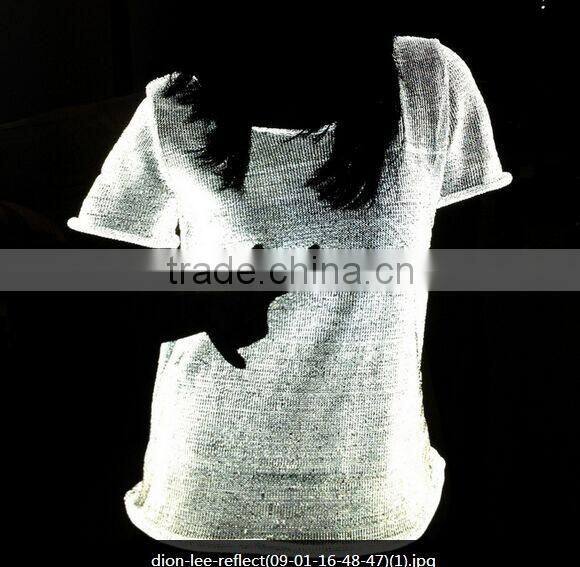 high visible water solvent silver reflective embroidery thread 3m