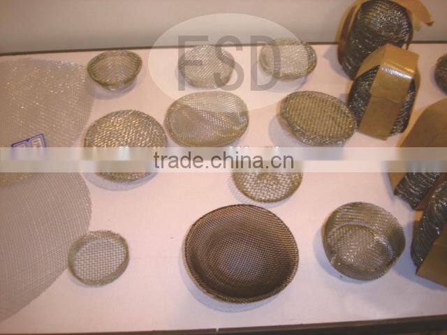 melten steel filtering net