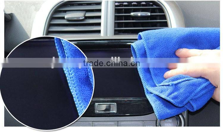 300gsm microfiber cleaning towel 16x16 cleaning towel