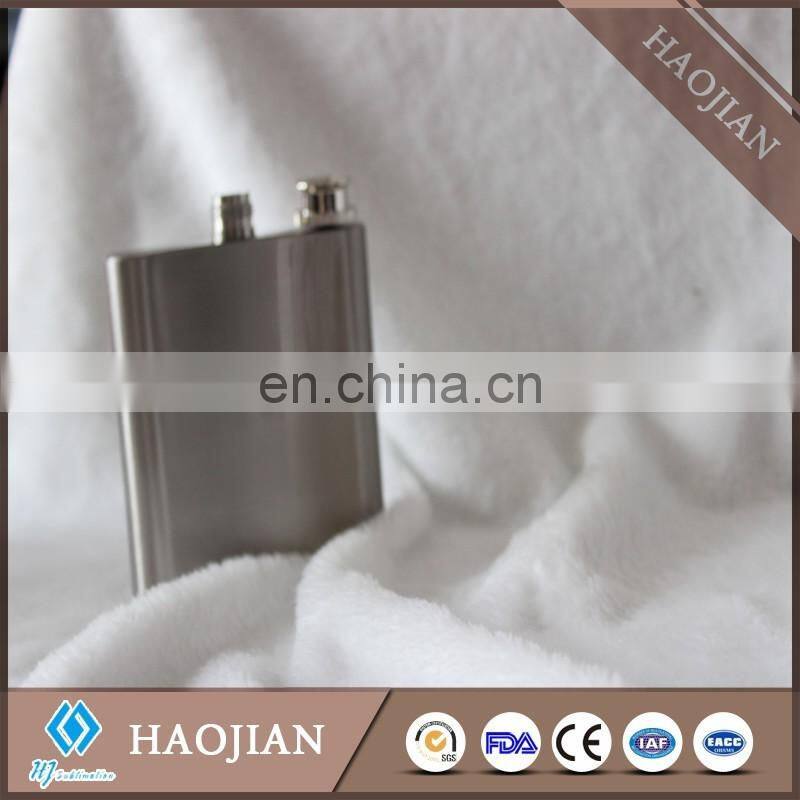 stainless steel hip flasks,wine flask with silver color 6/7/8 oz