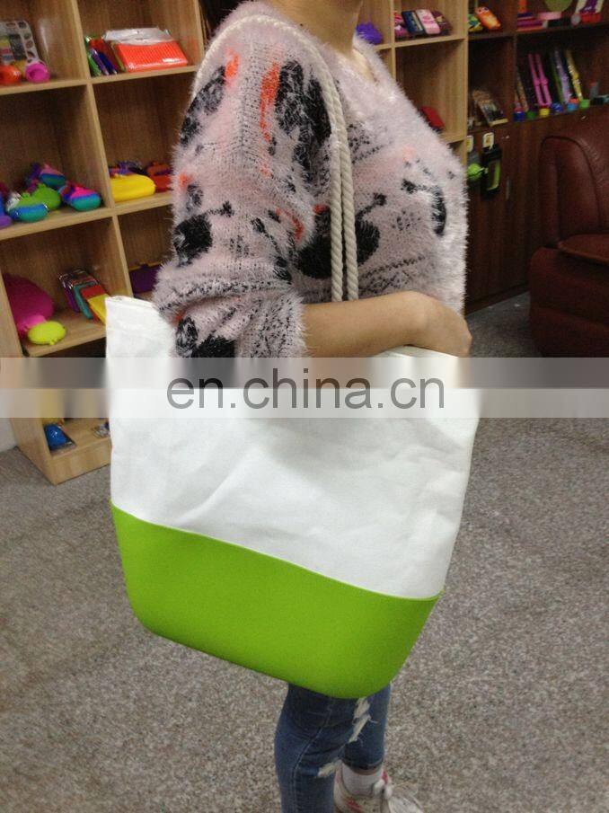 2017colorful silicone beach bag for ladies waterproof silicone bag