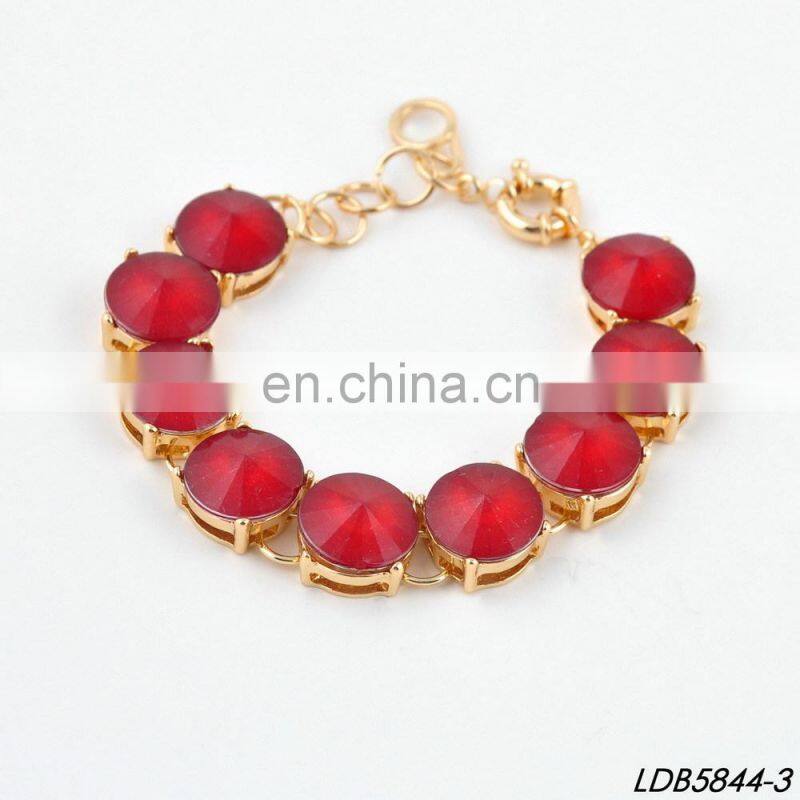 Pineapple charm elastic cord bracelet