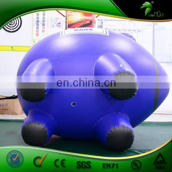 Cartoon Characters Inflatable Advertising Pig Relica , Giant Inflatable Flying Pig Model for Parade , Customized Inflatable