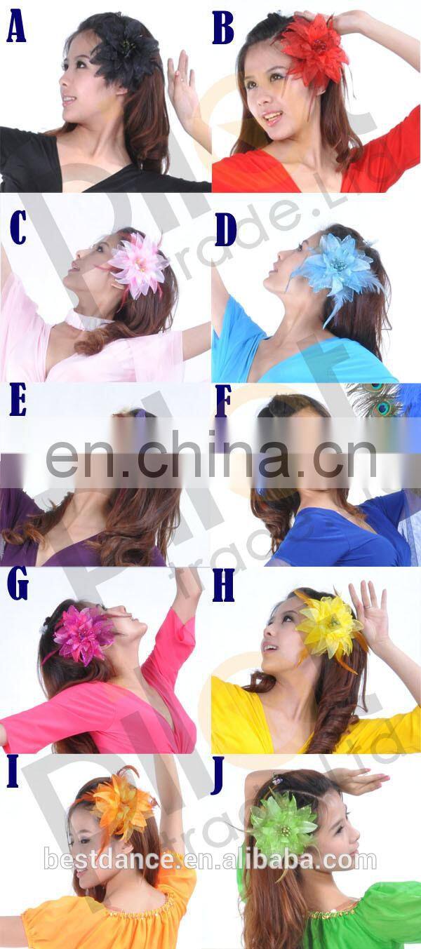 BestDance cheap belly dance head flower hair accessories tribal belly dancing head flower hair accessories OEM