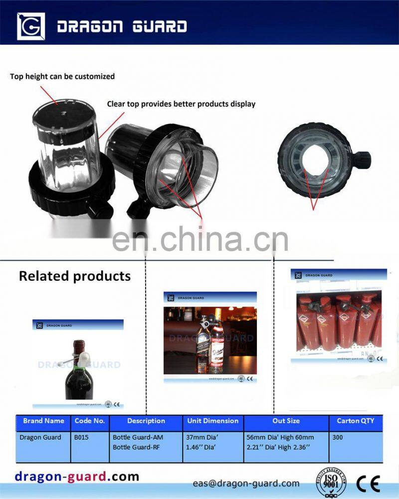 DRAGON GUARD EAS bottle tag, EAS bottle security tag, EAS wine bottle tag