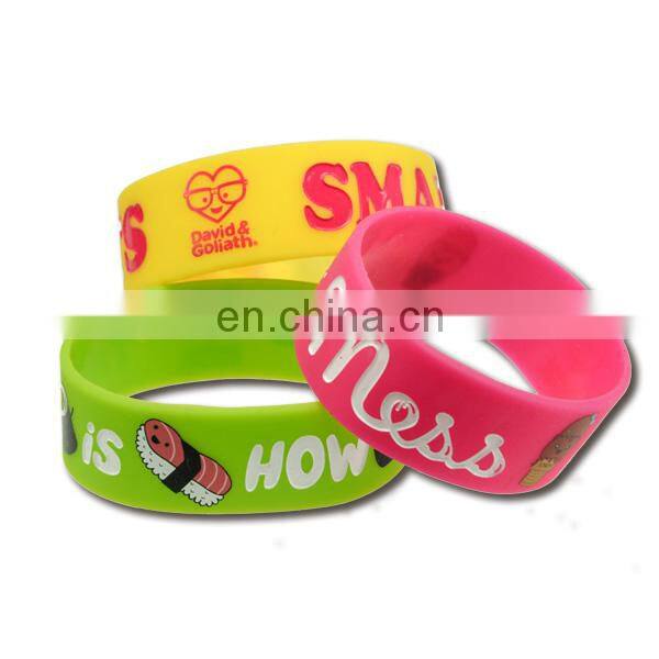 Silicon wristband bracelet