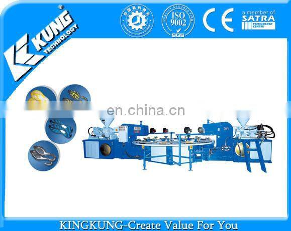 High quality rotary PVC shoe sole machine/shoe sole machine