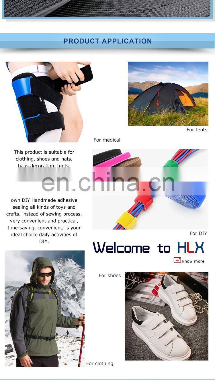 Competitive Price hook and loop fastener strap adhesive tape for garment accessory