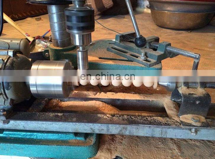 Red Sandalwood Mala wood beads making machine