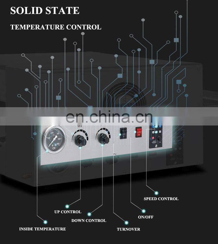 New Condition Stainless Steel Electric/Gas Conveyor Pizza Oven Price baking equipment pizza oven pizza maker for snack machine