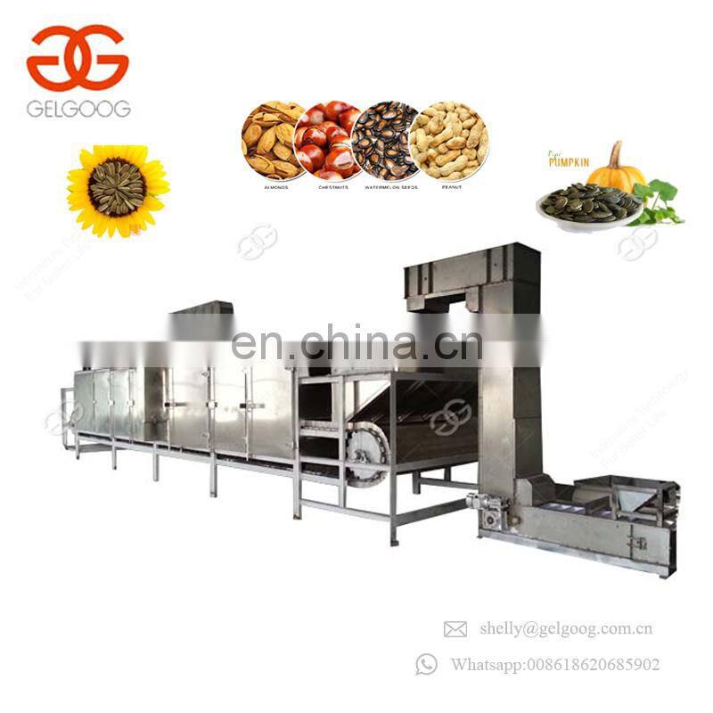 Multifunctional Cashew Nut Soybean Malt Sunflower Seeds Roaster Equipment Chickpea Roasting Machine For Sale