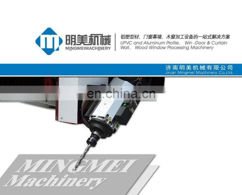 Window and door making machine aluminum single head cutting saw