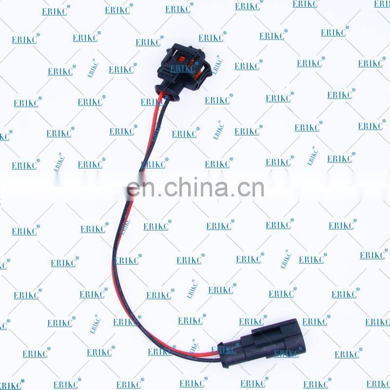 ERIKC Fuel Injector Connector Plug With Cable Wire E1024034 common rail injector tester drive lines plug for 0445110 injectors