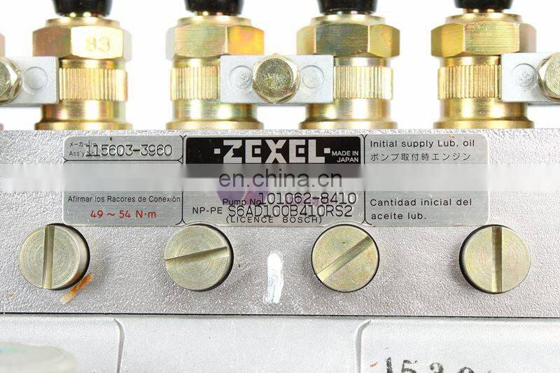 JIUWU POWER FUEL INJECTION PUMP 1-15603396-0 FOR 6BG1T ZX270 101605-0100