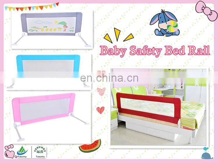 Fold Down Toddlers Safety Bed Rail Children Bed Guard with EVA