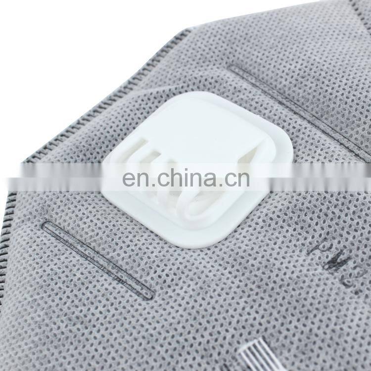 Disposable Nonwoven Folding Anti Haze Dust Mask with Breathing Valve and Activated Carbon
