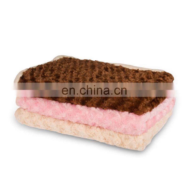 Customized Cheap Durable Large Soft Wholesale Thick Luxury Cozy Pet Car Sofa Product Dog Bed Cover Blanket For Dog